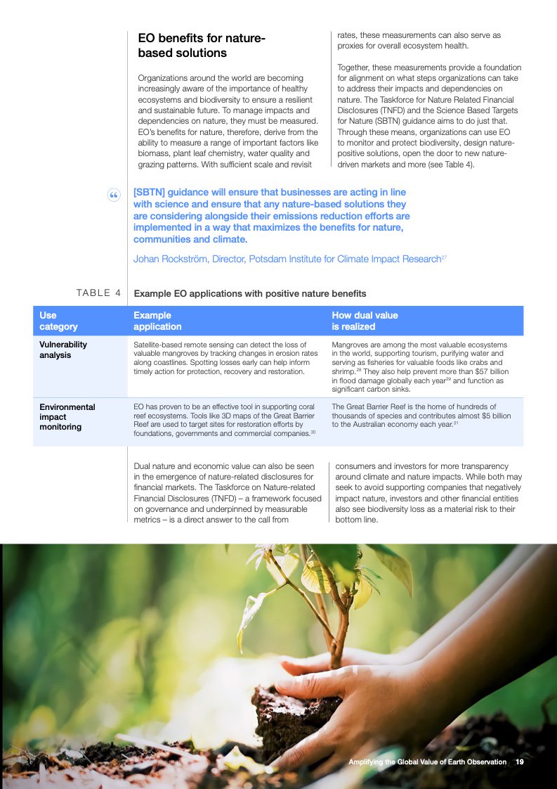 世界经济论坛:扩大地球观测的全球价值报告