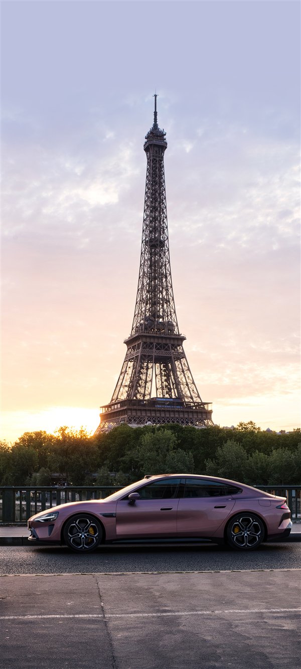 官方公布小米SU7巴黎之旅PC、手机壁纸 赶紧来换