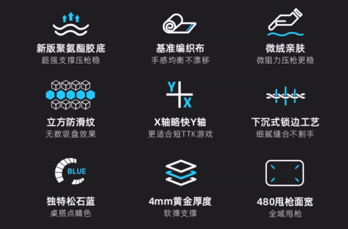 99元首发，职业竞技性能垫——机械师全能控制垫EP3 SE