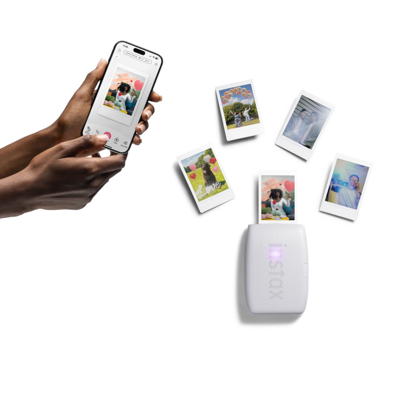 富士发布 Instax Mini Link 3 智能手机打印机:新增 LED 面板可显示打印状态、电量