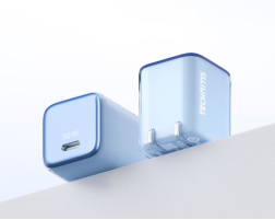 Technitis匠人精密30W充电器来袭,时尚冰川蓝,iPhone15/16快充新体验