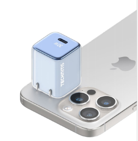 Technitis匠人精密30W充电器来袭,时尚冰川蓝,iPhone15/16快充新体验