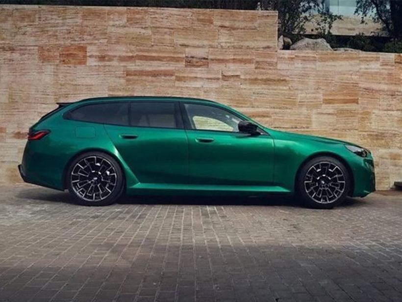 全新宝马 M5 旅行版官图提前曝光：搭载 4.4 L 双涡轮增压插混系统，明天发布