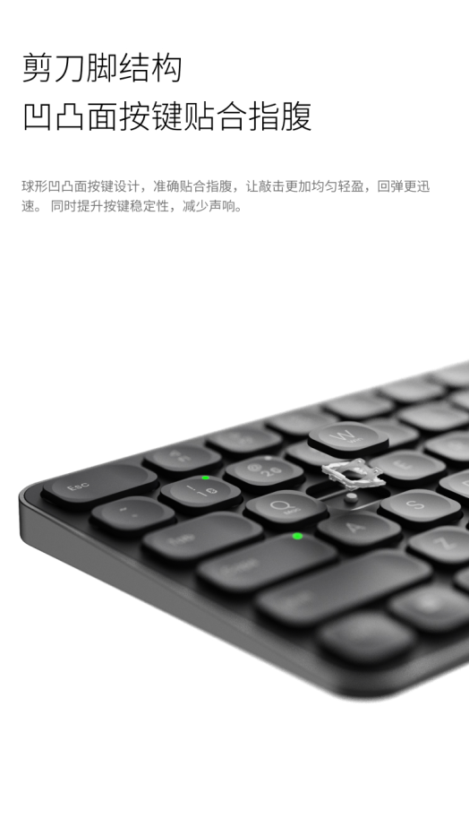 轻薄超便携  雷柏9050S多模式无线刀锋键鼠套装详解