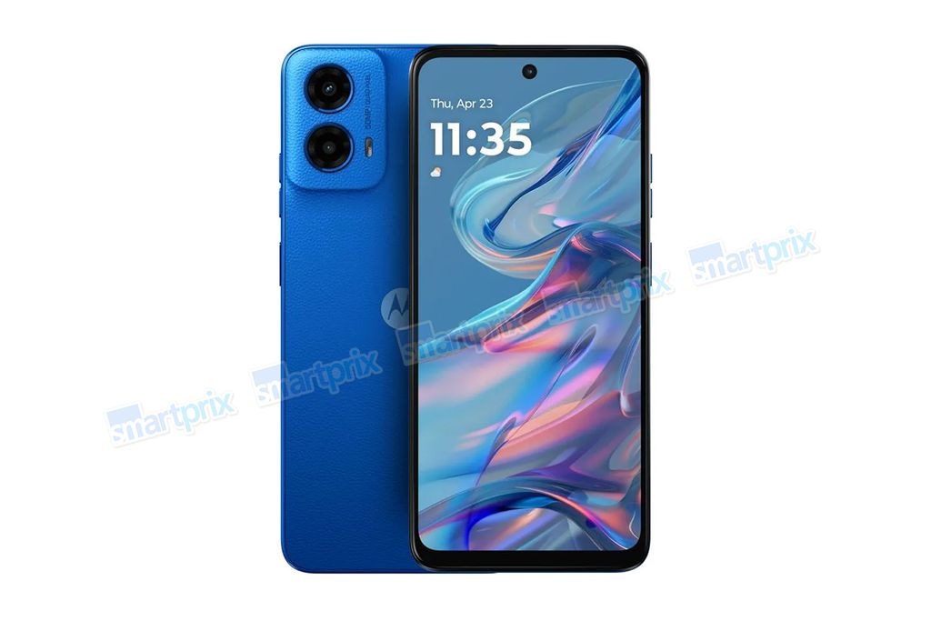 摩托罗拉 Moto G45 5G 手机渲染图曝光:6.5 英寸屏幕、5000 万主摄、5000mAh 电池