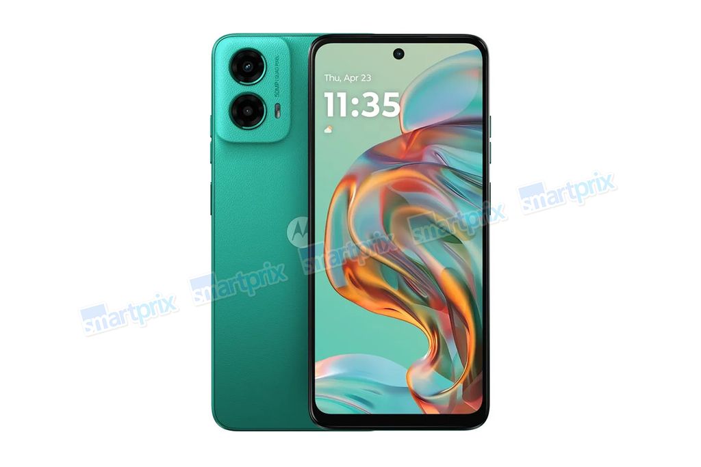 摩托罗拉 Moto G45 5G 手机渲染图曝光:6.5 英寸屏幕、5000 万主摄、5000mAh 电池