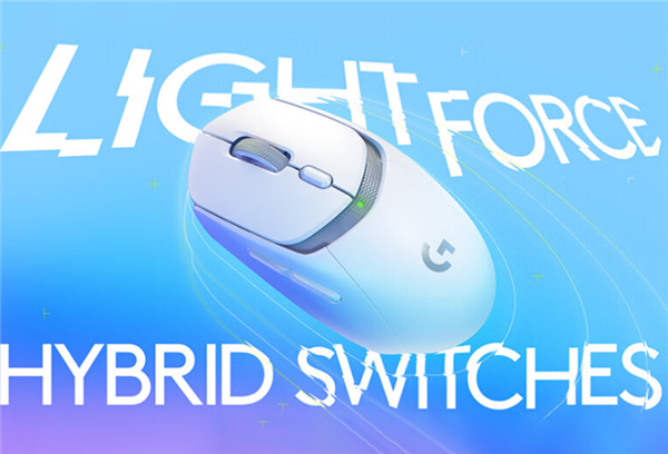 罗技G309 LIGHTSPEED鼠标上市:黑白双色均549元、双模无线连接