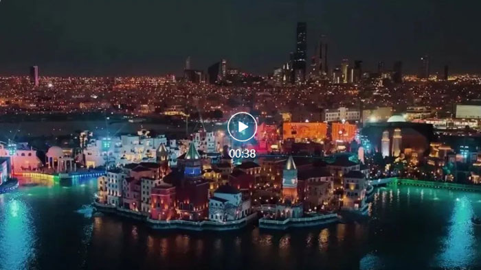 深圳市人大常委会主任戴运龙先生一行莅临洲明科技沙特子公司调研考察