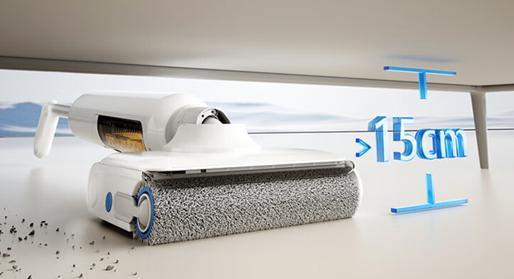 海尔小白 A3 洗地机开售:支持 180° 平躺、70℃浸泡洗,2279 元