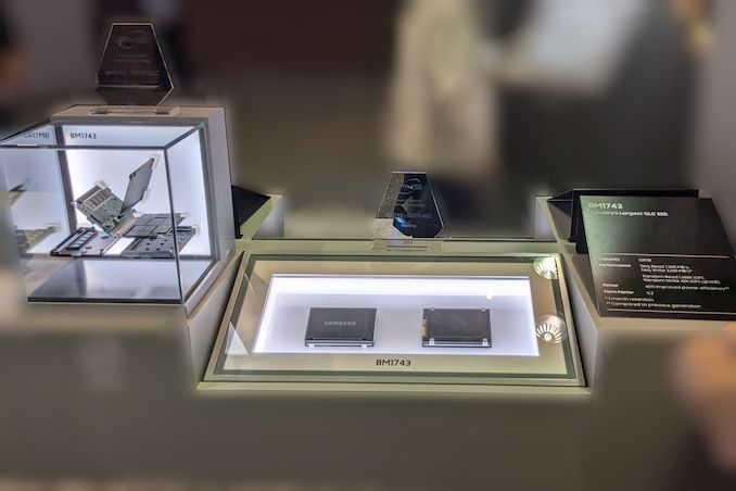122.88 TB,三星展示 BM1743 企业级 QLC 固态硬盘