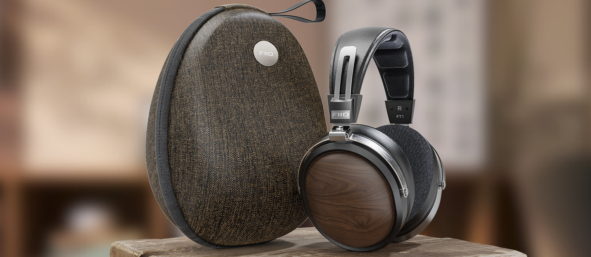 飞傲封闭式头戴耳机动圈木碗 FT1 开售:32Ω 低阻抗设计,999 元
