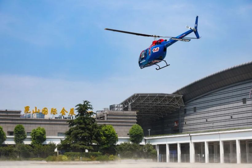 全国首家：昆山城市航站楼开通跨省“空空联运”，直升机 30 分钟到上海浦东机场