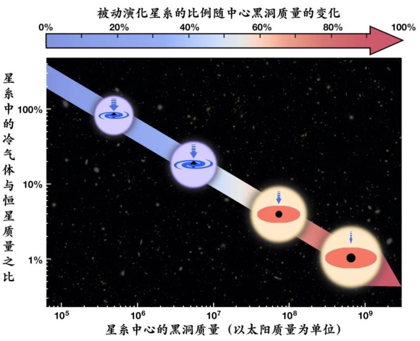 解开困扰天文学界半个世纪的谜题,我国科学家首次提供星系中心黑洞影响冷气体含量的直接证据