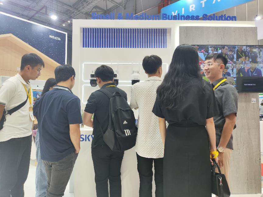 创维安防亮相2024越南国际安博会，创维极黑光引关注