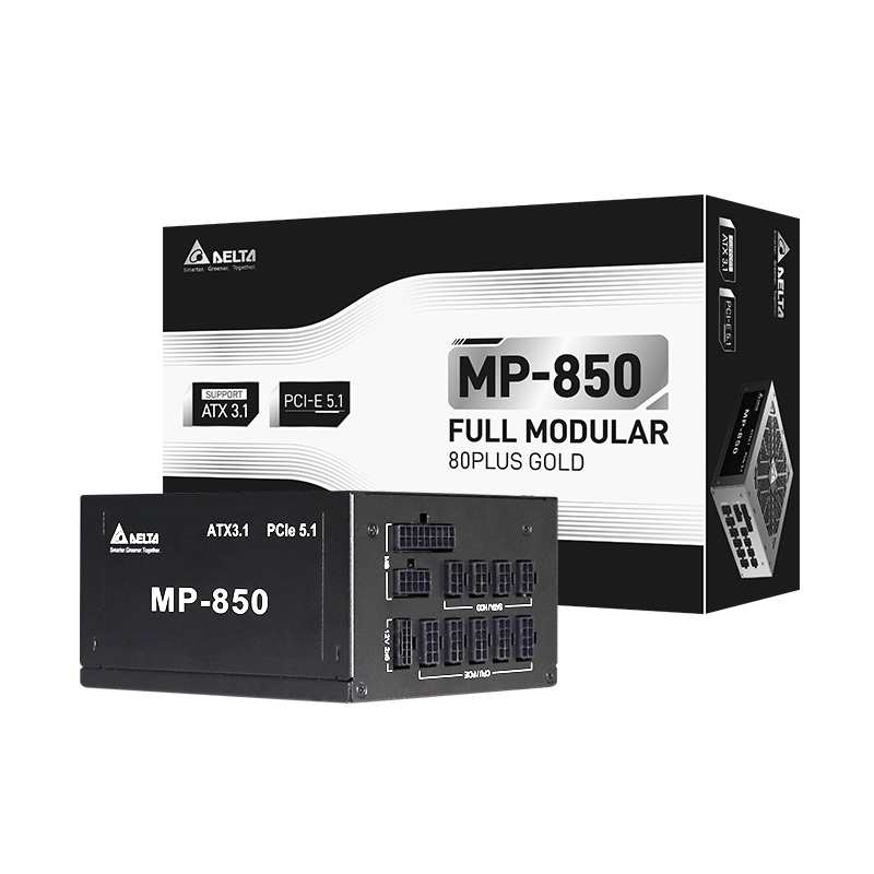 台达推出 ATX 3.1 电源 MP-850 电源:80 Plus 金牌认证,848 元