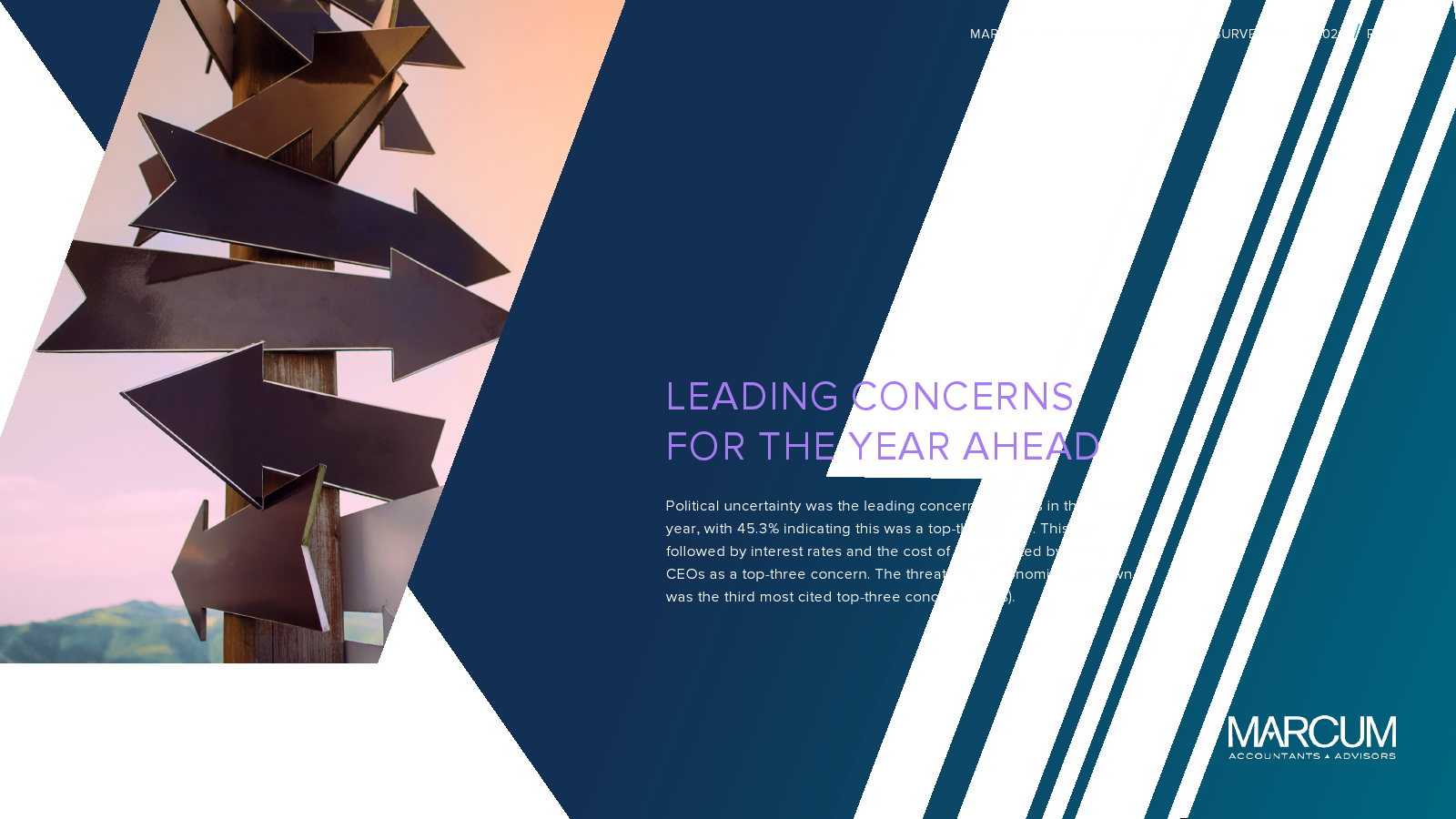 Marcum-Hofstra University：2024年CEO报告