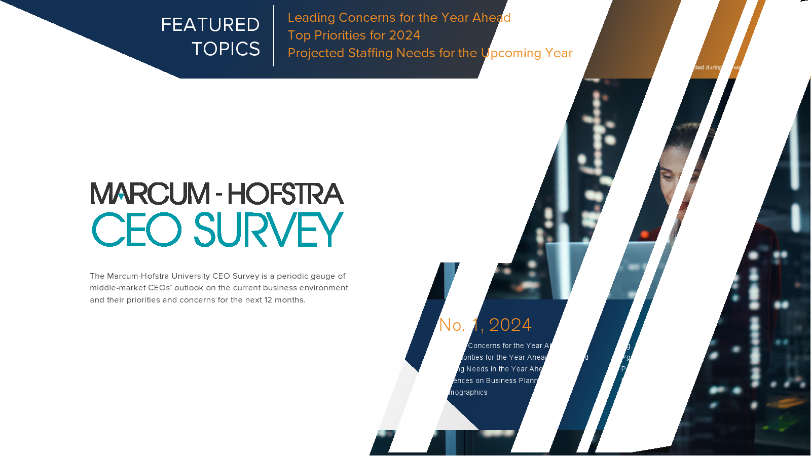 Marcum-Hofstra University：2024年CEO报告