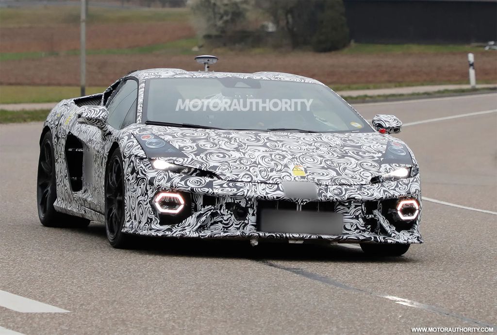 兰博基尼 Temerario 跑车官图曝光:六边形日间行车灯、4.0 升双涡轮增压 V8 混动发动机