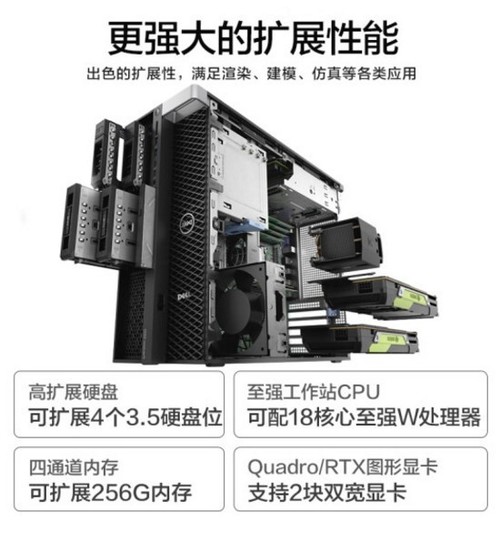 工作站特惠戴尔PrecisionT5820品质可靠