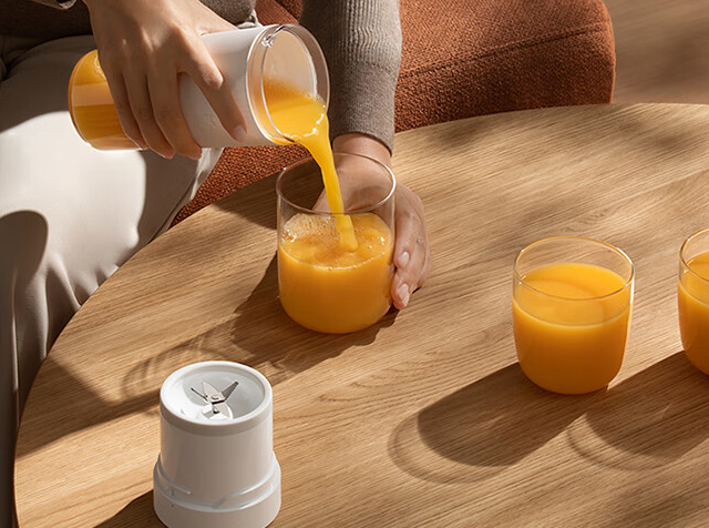 小米米家随行便携榨汁杯 2 上架：40 秒速榨果汁、可碎冰，售价 99 元