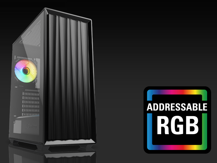 褶皱 Mesh 前面板,Sharkoon 推出 VK3 RGB 侧透 ATX 机箱