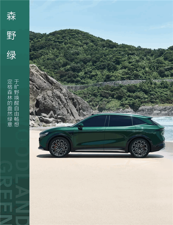 极氪全新豪华大五座SUV!极氪7X外观实拍图公布:七款配色