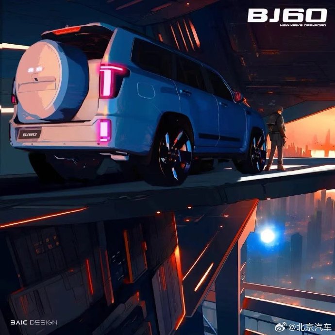 北京汽车 BJ60 雷霆魔核电驱版 8 月 20 日上市,搭载 1.5T 增程混动系统