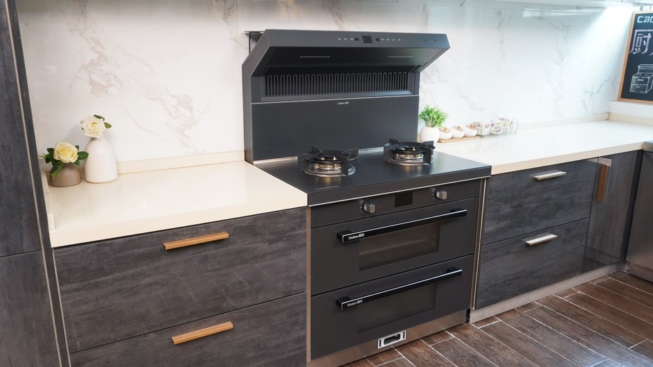 油烟无痕+蒸烤双满分 潮邦M5Pro(zkf)集成灶图赏