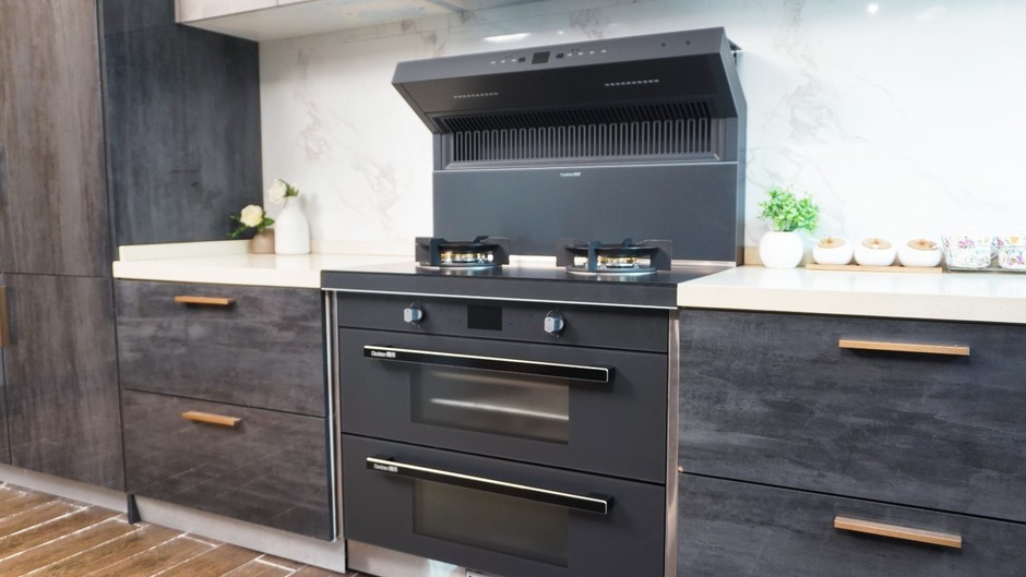 油烟无痕+蒸烤双满分 潮邦M5Pro(zkf)集成灶图赏