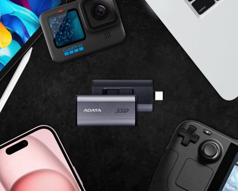 威刚 SC750 无线缆移动固态硬盘上市:10Gbps 速率,1000GB 款 659 元