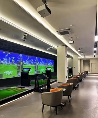 品质隐藏在细节里|阿历克斯室内高尔夫会所