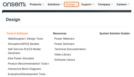 安森美设计工具入门指南
