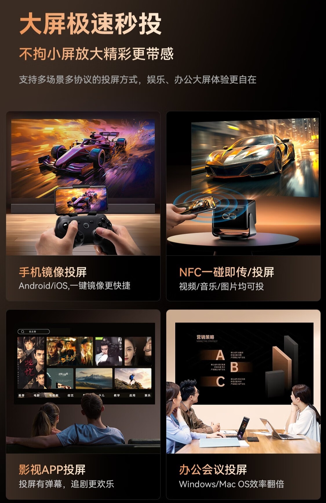 希影 H9 Ultra 机械云台投影仪开售:4000ANSI 流明、前置悬浮屏,首发 1899 元