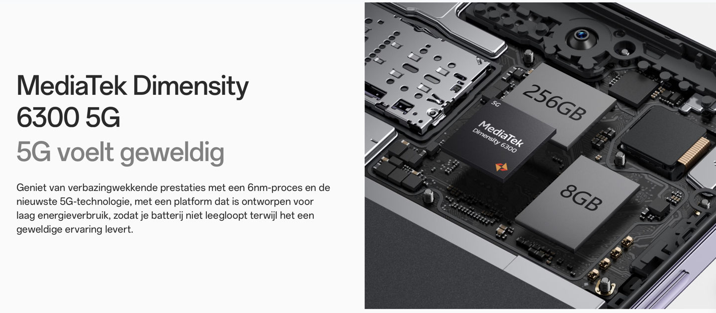 OPPO A80 5G 手机海外发布:天玑 6300 + 8G + 256G 售 299 欧元