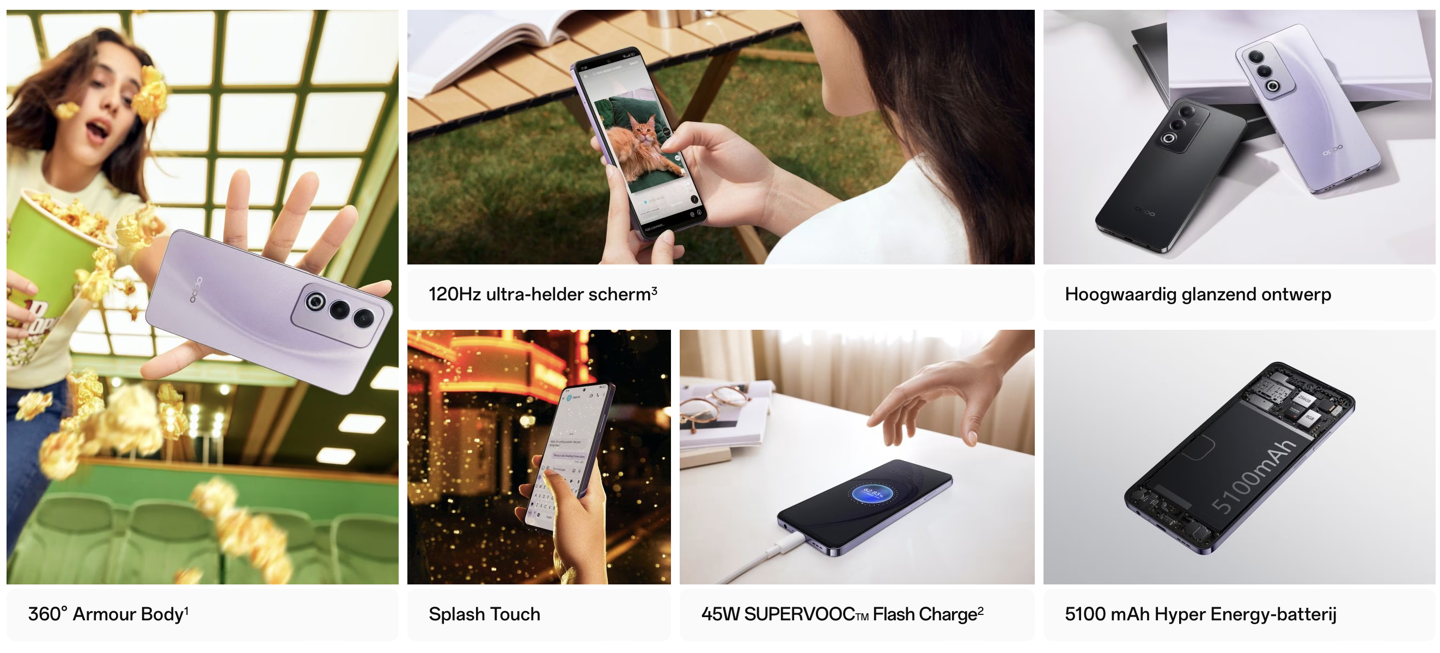 OPPO A80 5G 手机海外发布:天玑 6300 + 8G + 256G 售 299 欧元