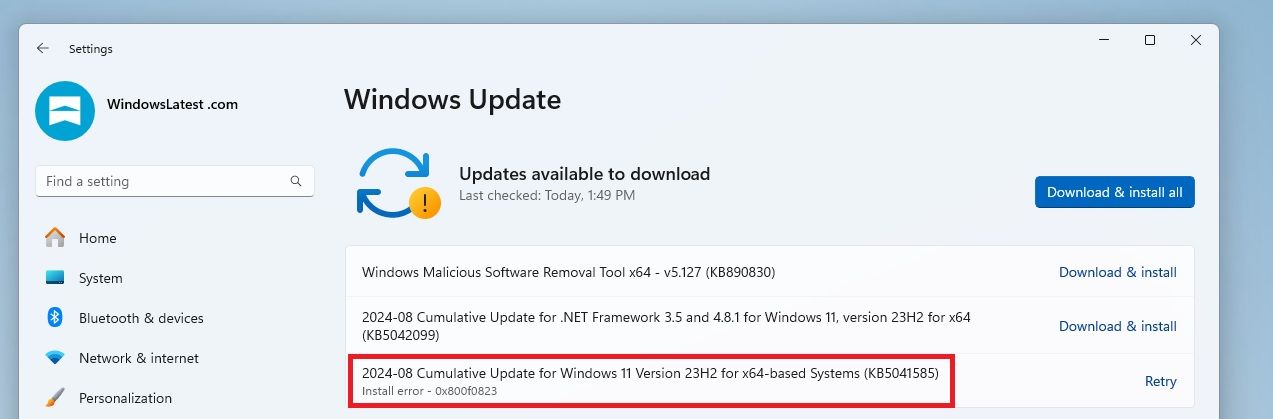 用户反馈微软八月 IPv6 补丁存在 BUG:安装失败、拖慢性能、游戏崩溃等