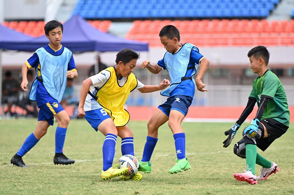 第五届“中国足球发展基金会杯”中国城市少儿足球联赛冠军营（总决赛）圆满落幕