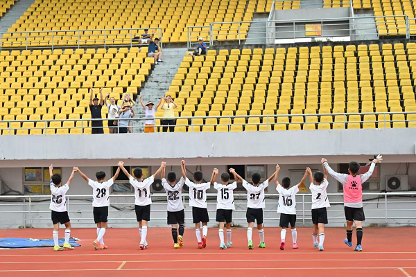 第五届“中国足球发展基金会杯”中国城市少儿足球联赛冠军营（总决赛）圆满落幕