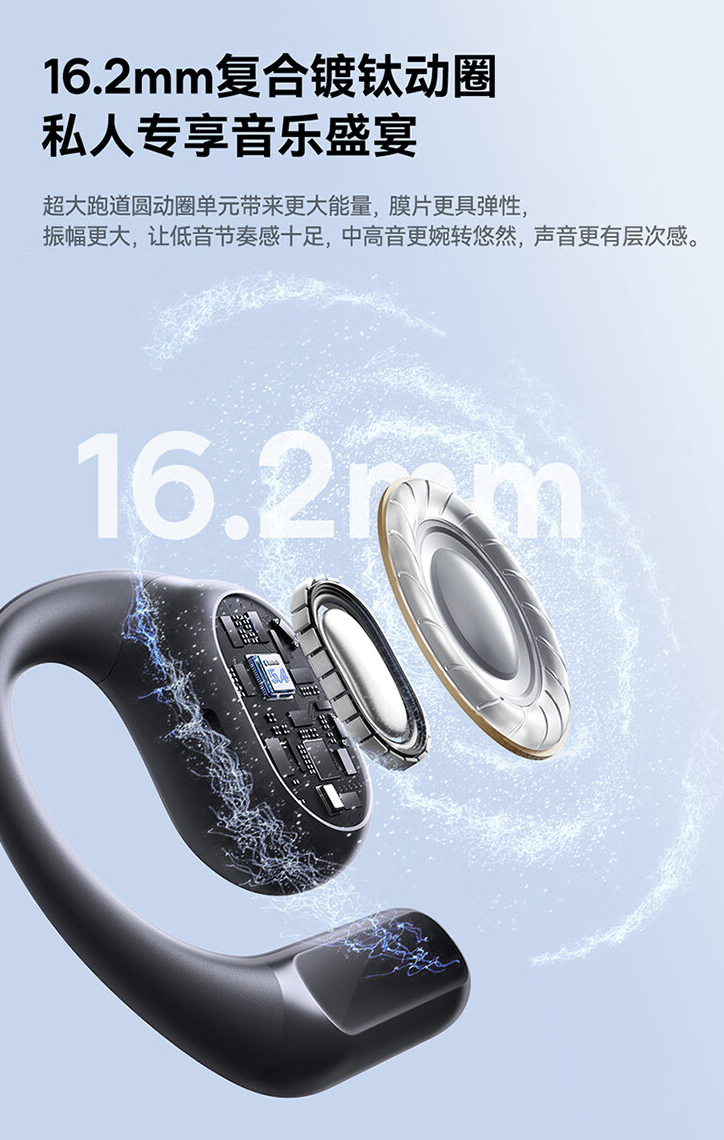 倍思 Eli 1i Fit 开放式蓝牙耳机开售:双麦 ENC 降噪、45 小时续航,189 元