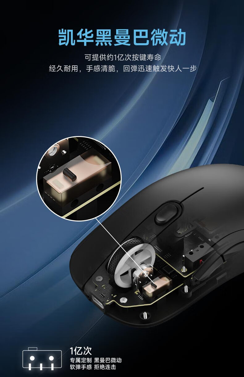 AKKO 艾酷 AG ONE 星闪鼠标开售：PAW3395、72g 轻量化设计，249 元