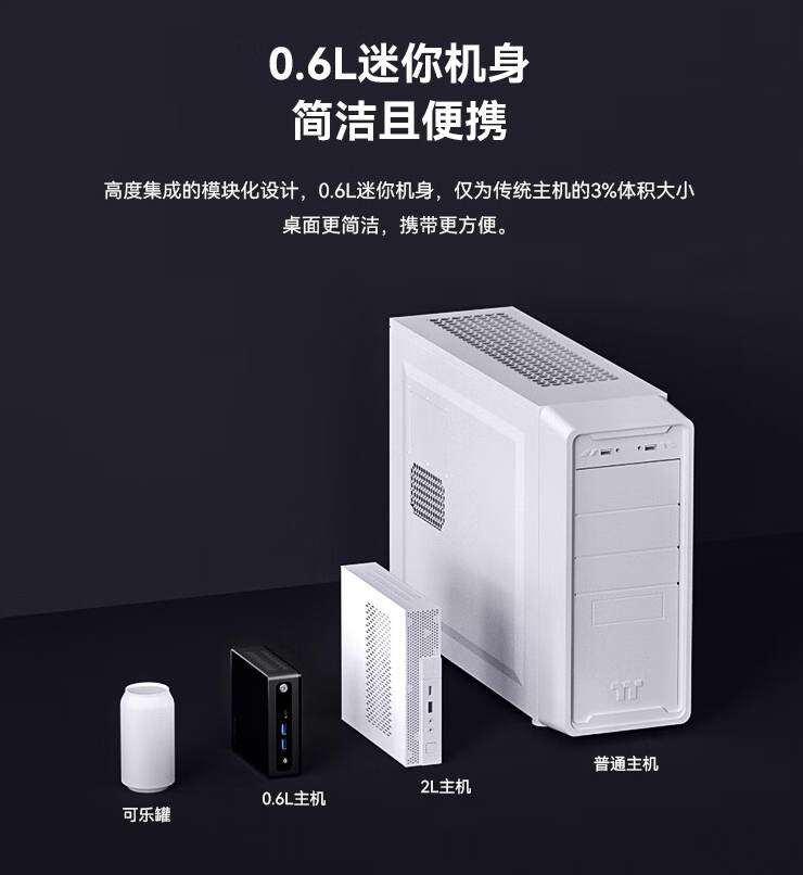 大唐 TRA5 迷你主机新增“准系统版”:R7-5800H、双 HDMI,1199 元