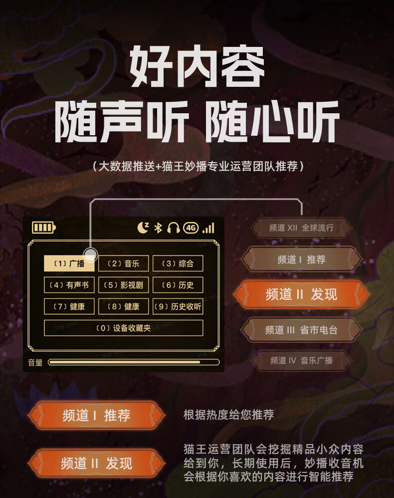 猫王妙播收音机・领航者 SR2 开启预售：4G / Wi-Fi 模式切换、私人频道可编辑，首发 769 元