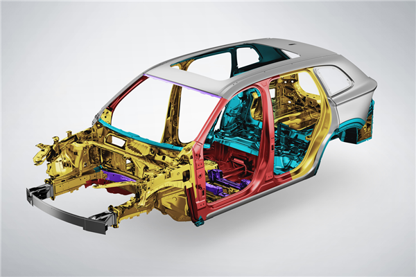 吉利星越L货车压顶测试翻车！A柱都干塌了  还敢说完好