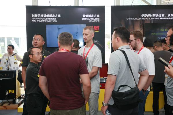 伊萨亮相埃森展,120年辉煌品质引领焊接新时代