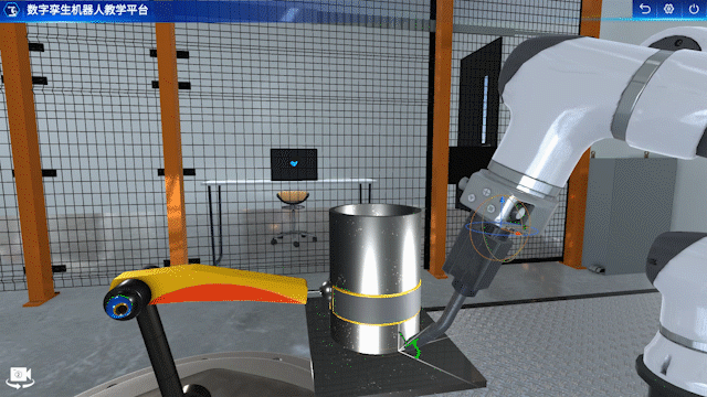 数字孪生机器人教学平台