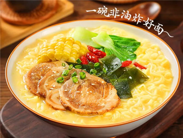 非油炸面饼+浓醇骨汤:五谷道场方便面10袋27.9元大促