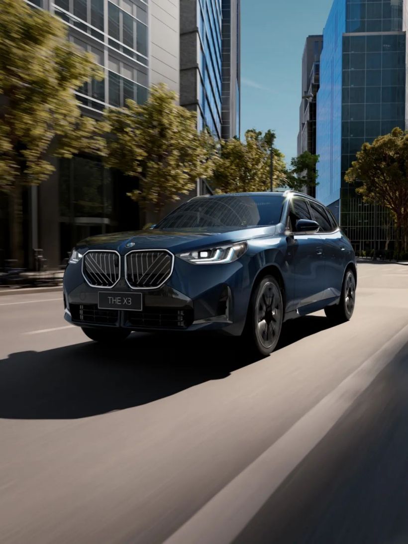 全新宝马 X3 长轴距版更多官图公布,2024 成都车展迎全球首秀