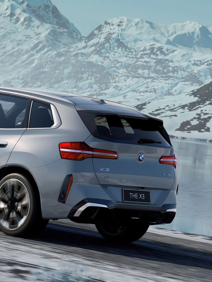 全新宝马 X3 长轴距版更多官图公布,2024 成都车展迎全球首秀