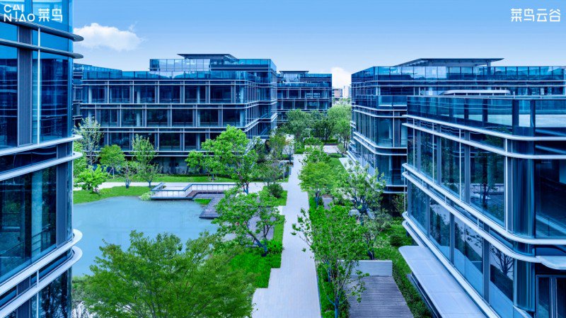 “老牌新秀”菜鸟产业园，打造产业办公新生态