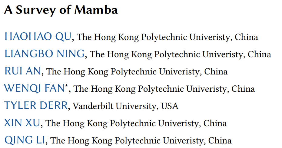 一文看懂Mamba,Transformer最强竞争者